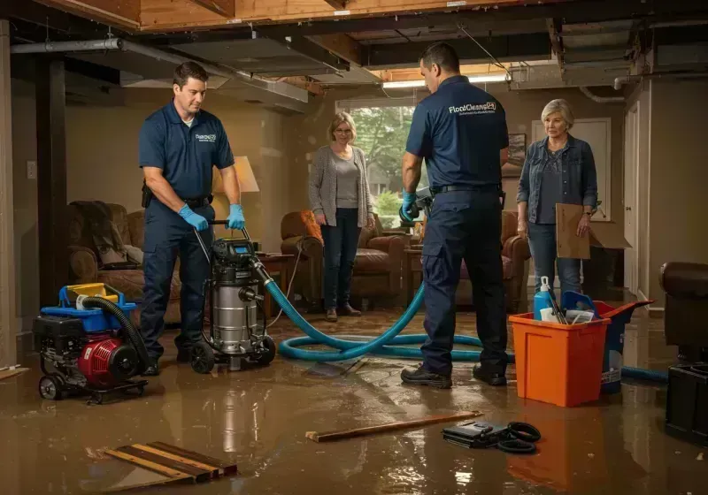 Basement Water Extraction and Removal Techniques process in Clinton, NJ